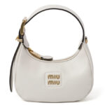 Miumiu Leather Hobo Bag 5BP084